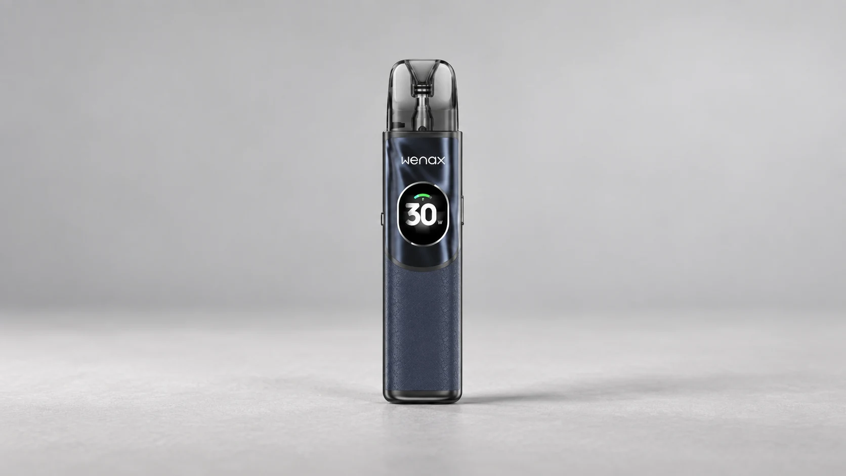 Geekvape Wenax Q2 pod vape shown upright on a plain white background.